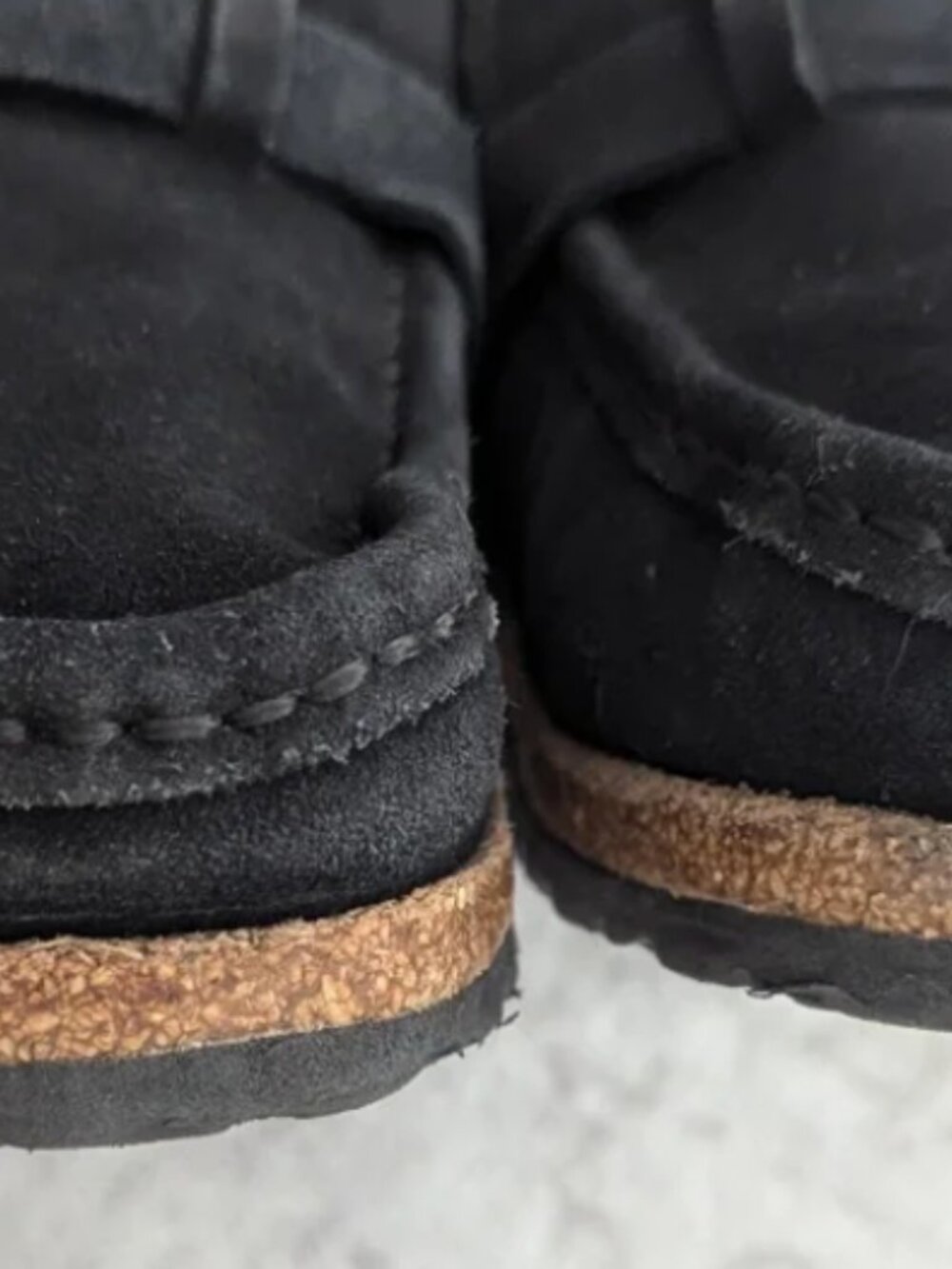 Birkenstock Black Buckley genuine shearling Size 40 - Picture 9 of 16